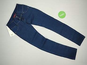 azuree buty: Jeansy damskie, rozmiar S — 2