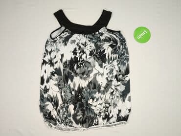 srebrne sukienki na imprezę: Look, Women's blouse, size L (EU 40) — 2