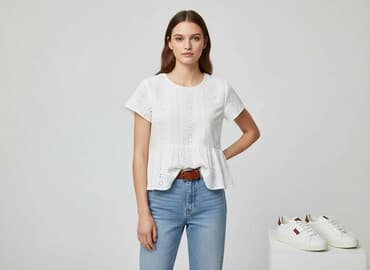 smyk bluzki dziewczęca: Sinsay, Bluzka damska, rozmiar S — 6