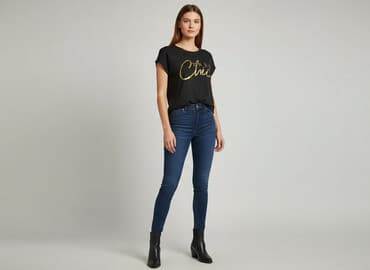 missguided playboy t shirty: Amisu, Women`s T-shirt, size M — 1