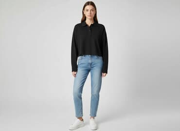 t shirt david bowie h m: H&M Divided, Women`s polo shirt, size XS — 1