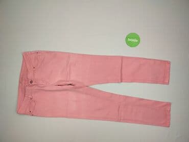 legginsy woskowane wysoki stan: Spodnie materiałowe damskie, rozmiar L — 2