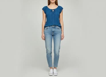 koszulka z bambusem zara: Bluzka damska, rozmiar S — 6