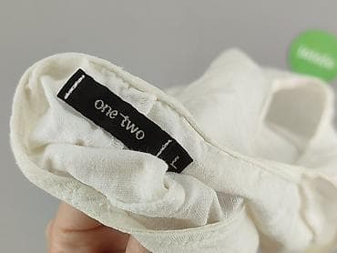 basic koszulka biala: White, Bluzka damska, rozmiar L — 7