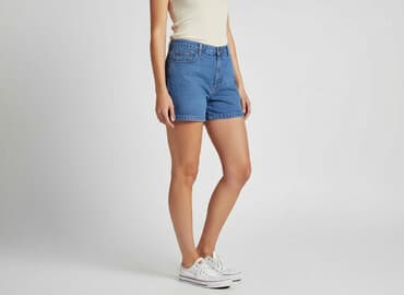 szorty jeansowe damskie szare: Szorty damskie, rozmiar S — 6