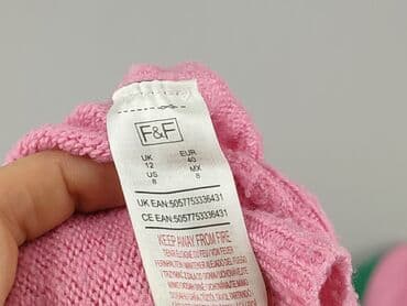 Ubrania damskie: F&F, Sweter damski, rozmiar L — 4
