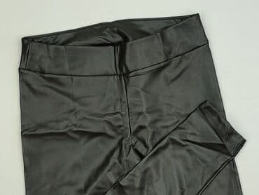 legginsy eko skóra push up: Esmara, Legginsy Ze skóry ekologicznej damskie, rozmiar L — 1