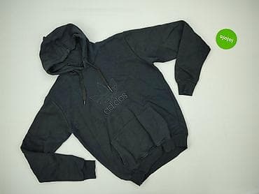 second hand second hand second hand: Adidas, Bluza z kapturem dla mężczyzn, rozmiar M — 2