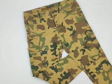 spodnie joggery moro damskie: Cropp, Material trousers for women, size L (EU 40) — 1