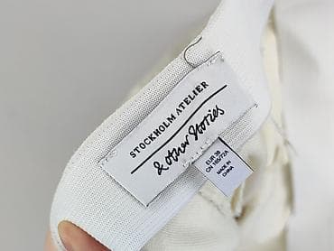 off white spodnie: & Other Stories, Spodnie materiałowe damskie, rozmiar M — 4