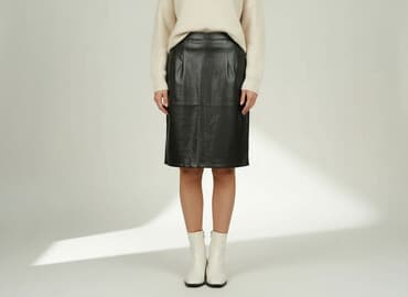 spódnice midi plisowane czarne: Spódnica damska, rozmiar L — 6