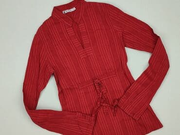 czerwona bluzki z bufkami: Defacto, Bluzka damska, S — 1