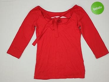 czerwone jeansy: MEGI, Bluzka damska, rozmiar S — 3