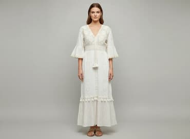 modbis sukienki na komunię: Sukienka damska, rozmiar S — 6