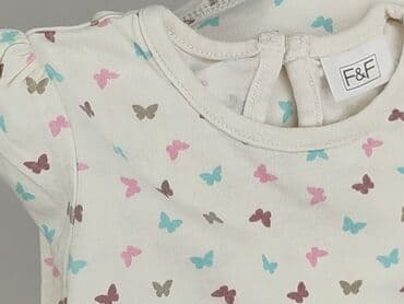 koszulka z motylkiem: Blouse, F&F, 1-3 months, condition - Very good — 7