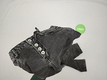 botki z klamrami: Amisu, Jeansy damskie, rozmiar S — 5