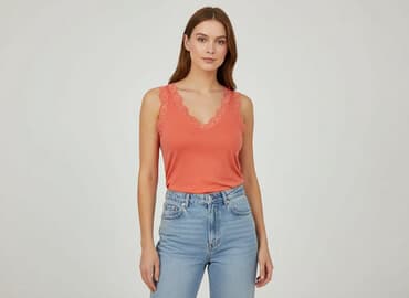 majtki damskie koronkowe allegro: Top damski, rozmiar L — 7