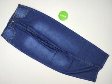 jeansy damskie granatowe: Jeansy damskie, rozmiar XL — 2