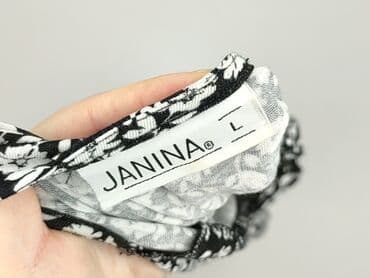 eleganckie bluzki w kwiaty: Janina, Bluzka damska, rozmiar L — 4