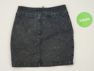 spódniczka dżinsowe z wysokim stanem: FB Sister, Spódnica damska, rozmiar XS — 2