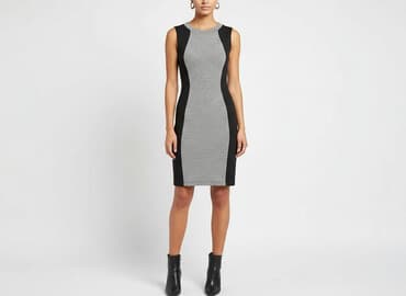 sukienki wyszczuplające dla puszystych: H&M, Women`s dress, size S — 1