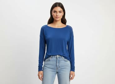 bershka bluzka z dekoltem: Bershka, Women's blouse, size L — 1