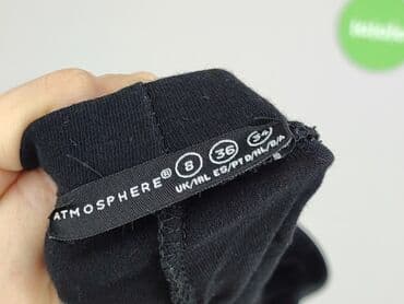 woskowane legginsy z wysokim stanem zara: Atmosphere, Legginsy Krótkie damskie, S — 4