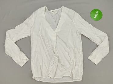 biała jedwabna bluzka damska: Object, Bluzka damska, rozmiar S — 2