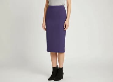 sztruksowa spódnice midi: Spódnica damska, rozmiar M — 1