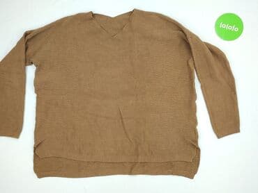piec lat w paski bluzka w paski swiat: Women`s sweater, size 5XL (EU 50) — 2