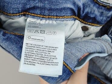 jeansy plus size wysoki stan: H&M, Jeansy damskie, rozmiar M — 5