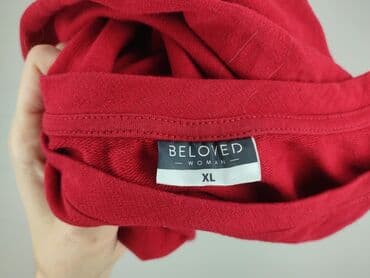 bluza z czerwonym napisem: Beloved, Bluzka damska, XL — 5