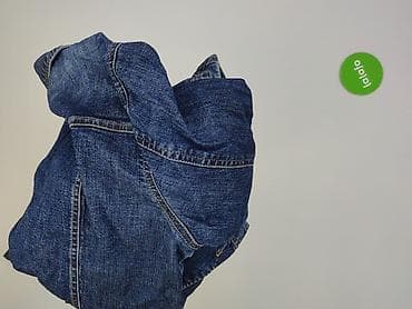 kurtka jeansowa patchwork: Kurtka jeansowa damska, rozmiar XL — 4
