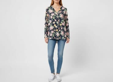 koszulka tommy hilfiger damska biala: Tom Rose, Bluzka damska, M — 6