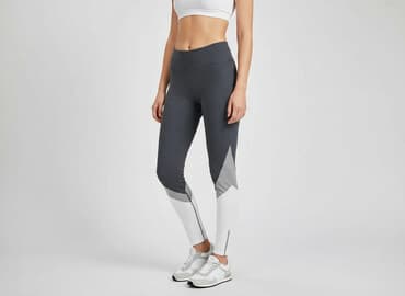 kombinezon sportowy h m: H&M Sport, Legginsy Sportowe damskie, rozmiar S — 6