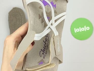 kapcie na haluksy: Skechers, Sandały damskie, rozmiar 37 — 6