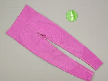 kombinezon narciarski damski różowy: Legginsy Sportowe damskie, rozmiar S — 2