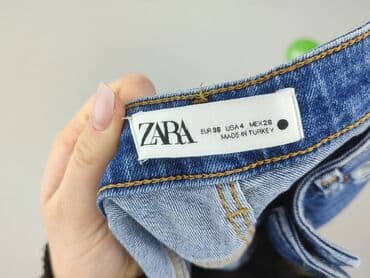 jeansy z asymetrycznym zapieciem: Zara, Jeansy damskie, rozmiar S w lalafo.pl — 4 jeansy z asymetrycznym zapieciem: Zara, Jeansy damskie, rozmiar S — 4