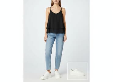 bluzki koronka allegro: Top damski, rozmiar S — 9