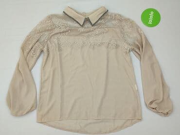 beżowe buty na koturnie ccc: Bluzka damska, rozmiar M — 2