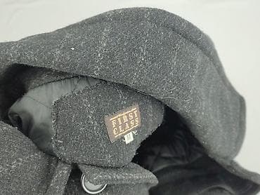 next kurtka zimowa: Męski płaszcz First Class, rozmiar M - Klasyczny, ciemnoszary odcień — 4