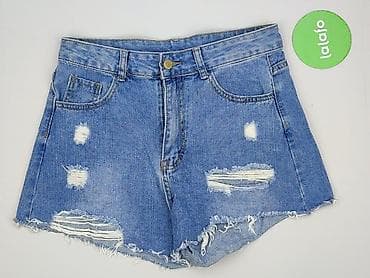 shiny design denim: Shein, Szorty damskie, rozmiar M — 2