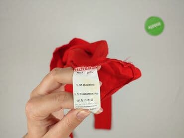 czerwona obcisła sukienka h: AWSARRE, Sukienka damska, rozmiar L — 5