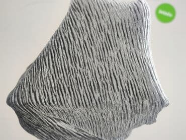 srebrne dodatki do sukienki: Bluzka damska, rozmiar XL — 6