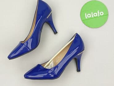 ccc srebrne sandały na obcasie: Półbuty damskie, rozmiar 36 — 4