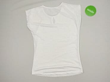 top z piórami czarny: Bluzka damska, M — 3