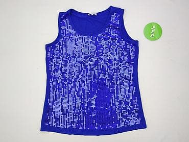 bluzki cekiny plus size: Top damski, rozmiar 4XL — 2