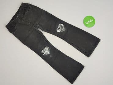ubrania dla 8 latki: Spodnie jeansowe, C&A, 7 lat, 122, stan - Bardzo dobry — 2