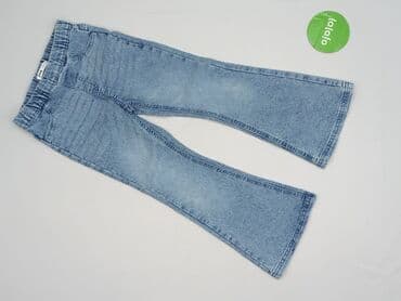 sinsay jeansy denim: Spodnie jeansowe, Sinsay, 7 lat, 122, stan - Idealny — 2