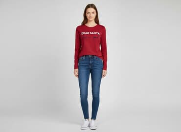 oysho bluzka z długim rękawem: Oysho, T-shirt damski, rozmiar XS — 1